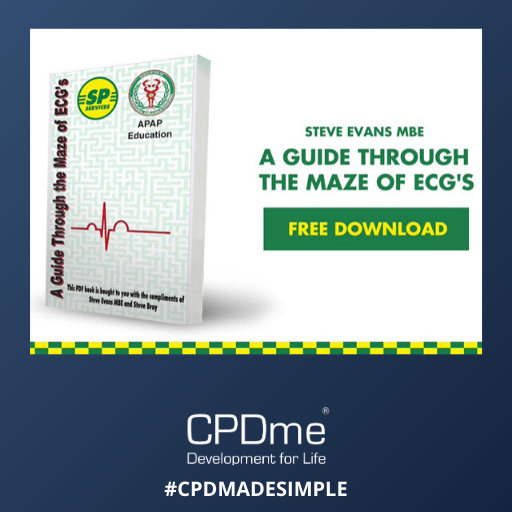 cpdme's tweet photo. Thanks to @SPServicesUK for supporting @steveevansmbe with bringing back to life his "A Guide Through The Maze of ECG's". Download the free #ECG book at - https://t.co/fEXVWGh6GV
#ECG #CPDMADESIMPLE #CPDLEARNING https://t.co/OKeUjX4UiV
