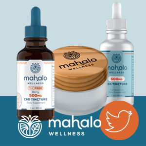 mahalo_wellness's tweet photo. Welcome to Mahalo Wellness CBD. Click here to get your 20% OFF Coupon and start living the Mahalo Lifestyle. #totalbodywellness #CBD #CBDoil #CBDlife #MahaloWellness
https://t.co/iKmZR77pl7 https://t.co/SdCnLvb8vK