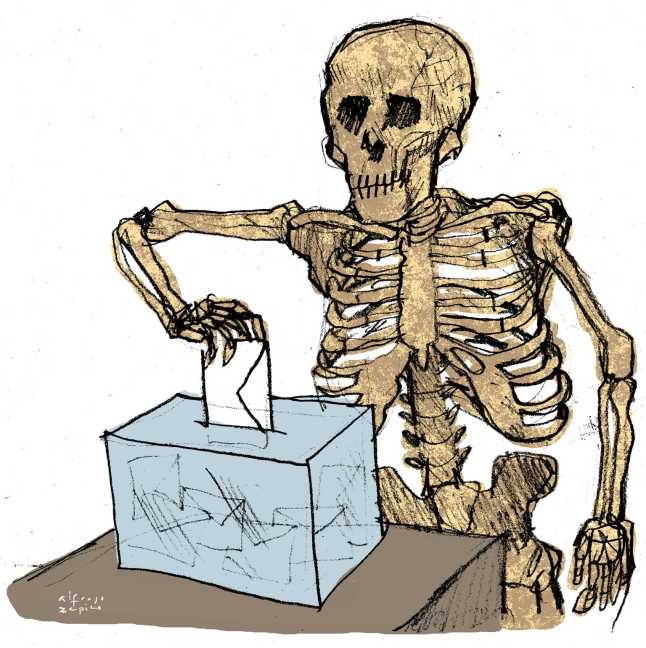 Raaafffo's tweet photo. UTILIZANDO EL MIEDO A LA PANDEMIA PARA MATAR LA DEMOCRACIA

La vida no es de izquierda ni de derecha, es un derecho de la humanidad. No la usemos como pretexto para matar la democracia. La pandemia no es la dualidad votar o vida. https://t.co/Nes04CPKIO