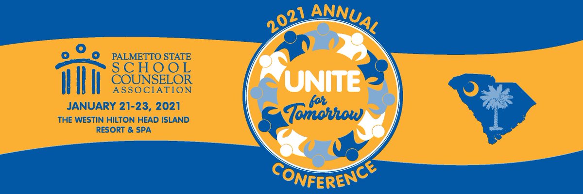 PSSCA_Counselor's tweet image. Save the Date for the 2021 Palmetto State School Counselor Association Annual Conference

January 21-23, 2021 - at the Westin Hilton Head Island Resort

buff.ly/2zgJjMo

#PSSCA2021