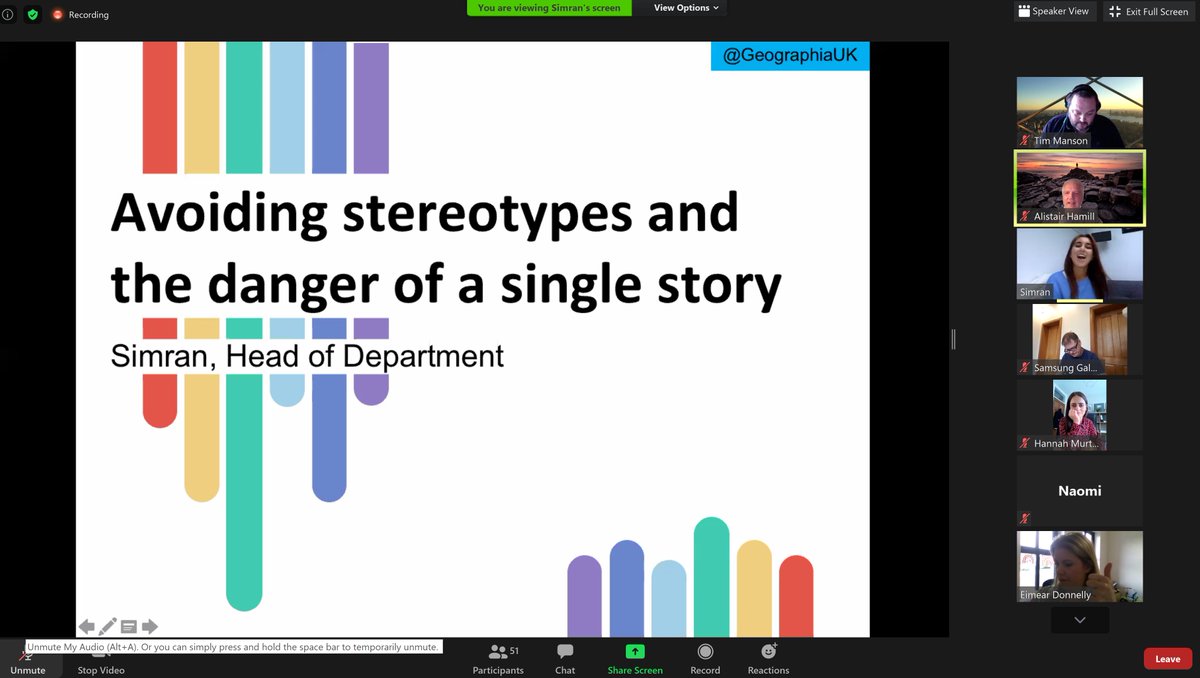 lcgeography's tweet photo. @GeographiaUK just about to start presenting on Stereotypes - the danger of a single story with #nigeogmeet https://t.co/ldFaK78rVf