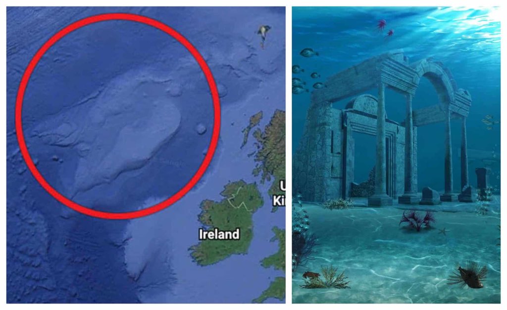 As for the 4 land masses, nobody knows where they areEASTER EGGHy Brasil was an island off the west coast of Ireland which was also recorded on old maps, this land mass can still be seen from sea bed maps but has disappeared below sea level 000’s of years ago - Atlantis 