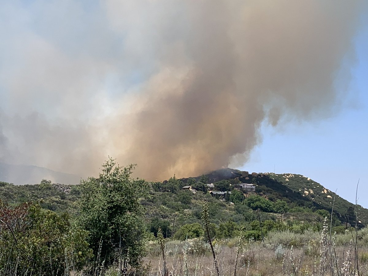 CAL FIRE/San Diego County Fire tweet media
