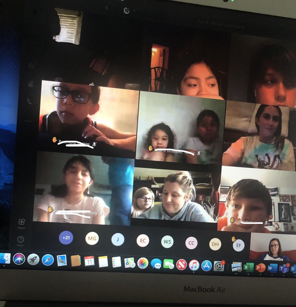 Had a fun end of year lunch bunch with many of the 5th graders! #KWBPRIDE