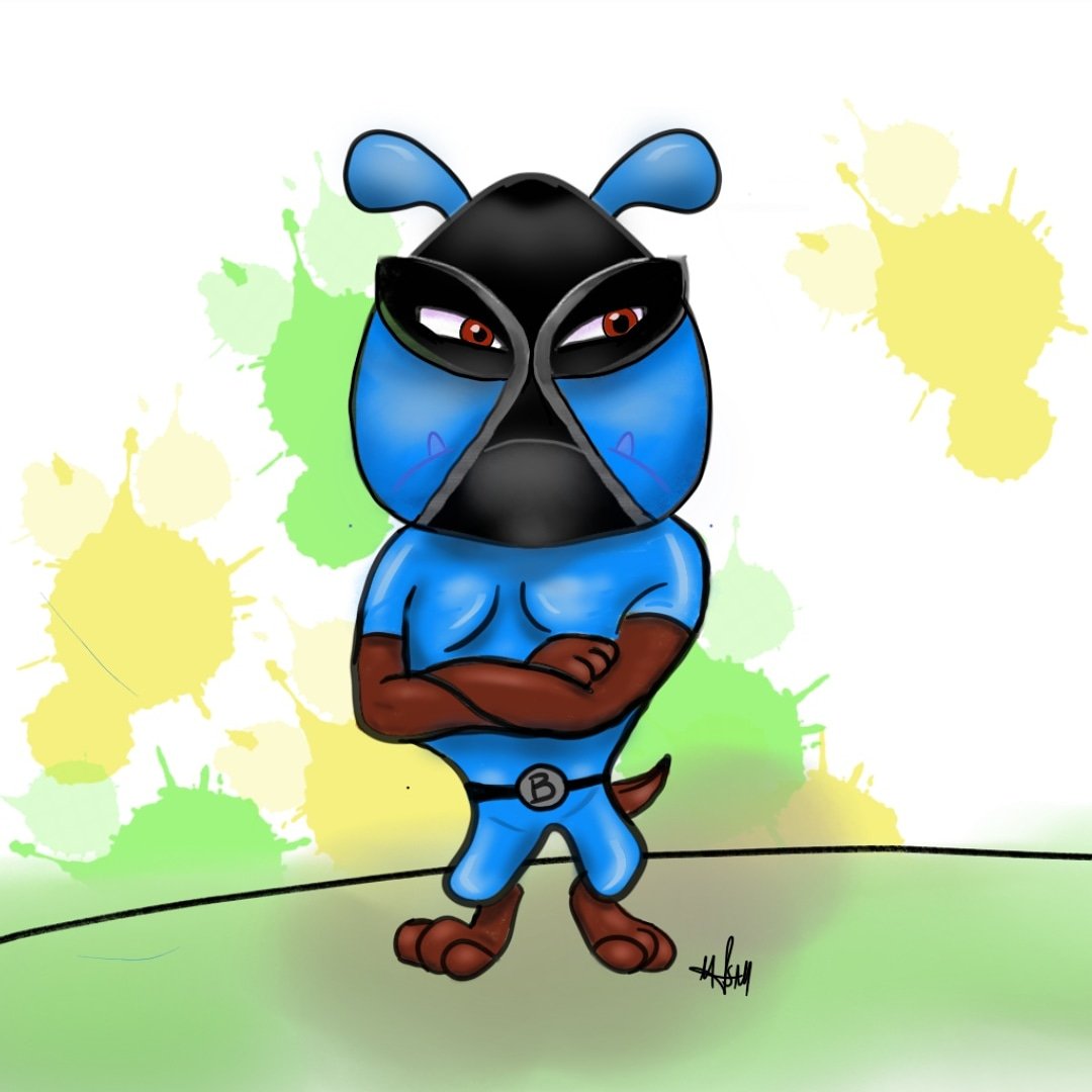 manuparadas's tweet photo. Mi primer "dibujo" con un lápiz y una tablet.
Os presento a #CrazyBlue un personaje de mis pequeñas historias.
Si hubiera tenido esto de pequeño... #artedigital
#literaturainfantilyjuvenil
#digitalart #digitaldrawing #digitalillustration https://t.co/4zR110p4GO