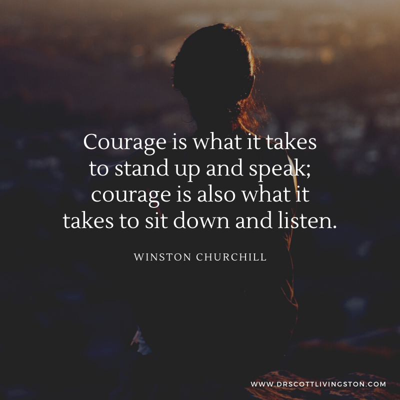 #courage #leadership