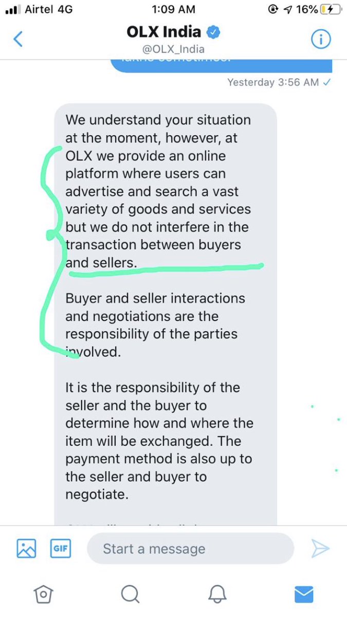 Kirti Mittal No Ans Fromolx G Pay Police Olx Response V Only Give Platform To Buy Sell Product Wthout Bothering Who Are Using These Fake Id He Using Same Num To Threaten Me Daily Police Forces Me