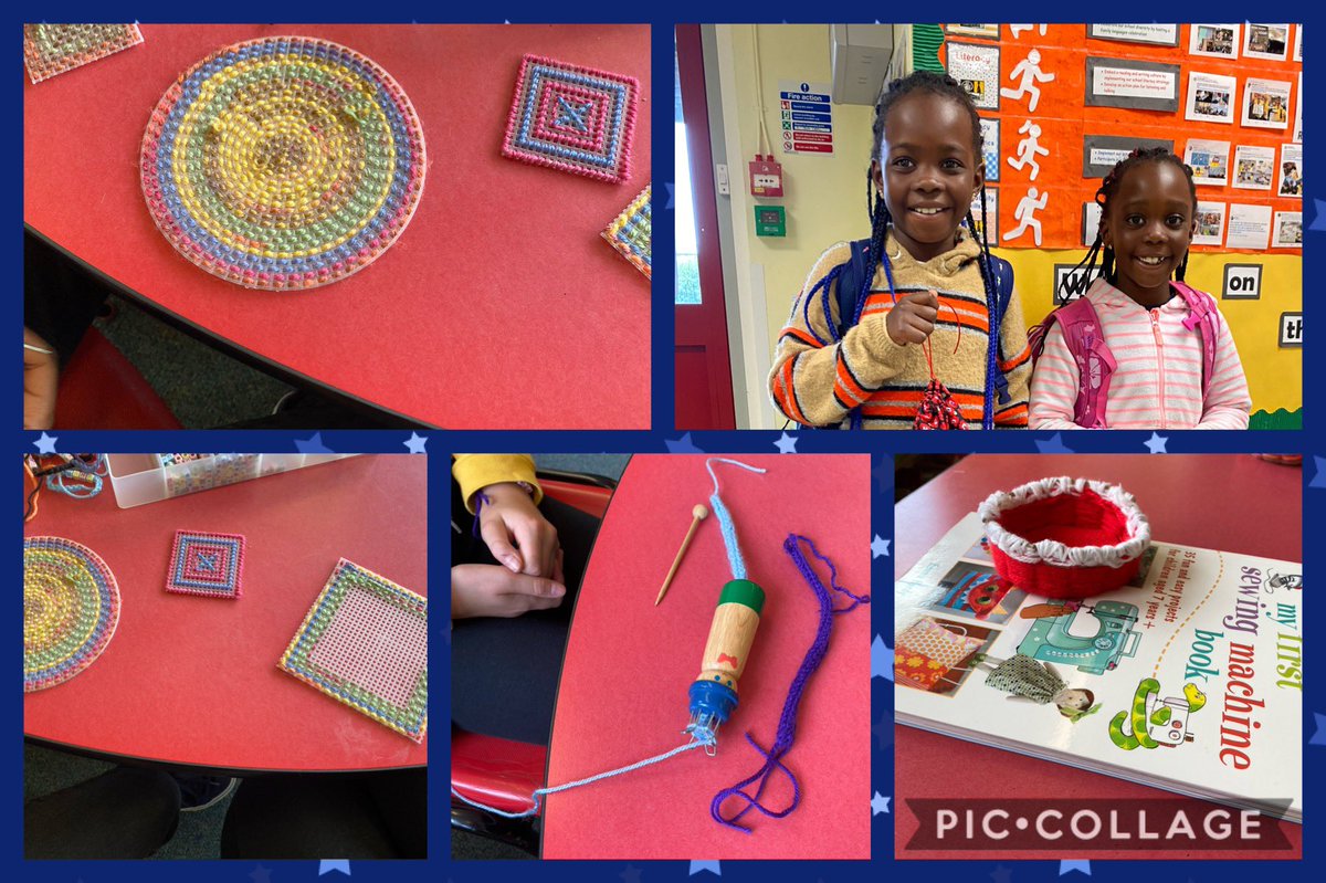 TheStarfishHub's tweet photo. Superstar crafters in the Starfish Hub today! Sewing, weaving, knitting and much more. Thank you to our amazing volunteers! #hubfun https://t.co/GfyT5gLDTF