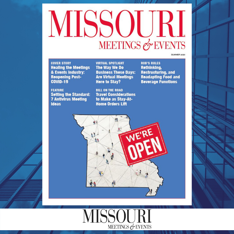 meetmags's tweet photo. The Missouri Meetings &amp; Events Summer 2020 issue is NOW LIVE! View the digital flipbook; link is below:

https://t.co/1gNUvLlgy0 https://t.co/wQPPi7M72F
