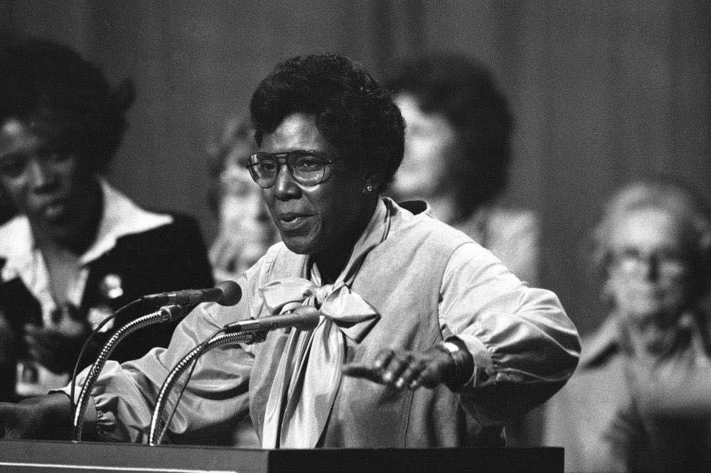 In 1976 she became the first African American woman to deliver a keynote address at the Democratic National Convention. Even though she wasn’t a candidate, she recurved one delegate vote for President at this convention.