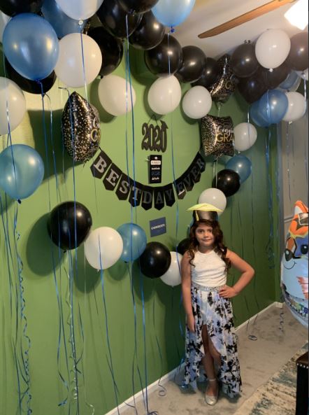 There were lots of Happy Graduates from Mrs. Colsey's Kinder Kingdom! <a href="/GuilfordEle/">Guilford Elementary School</a> #gatorsdeserveit20