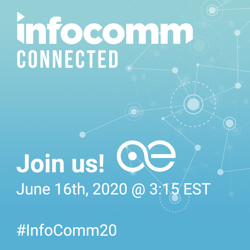 openeyeglobal's tweet image. Next week our CEO Bryan Meszaros will be participating in #infocomm2020 in the session "How AV Integrators Should Be Working with Content Developers to Create Experiences that Maximize Their Clients' Investment" June 16th @ 3:15 pm EST #avtweeps #designmatters #experiencedesign