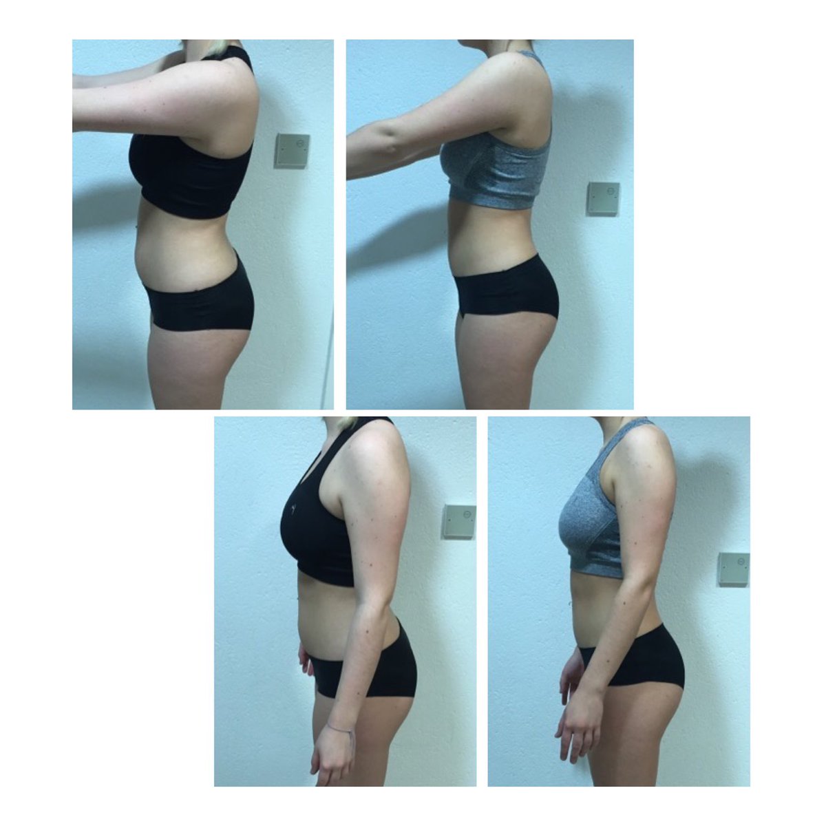 SelinaScottPT's tweet photo. What a difference 3 weeks can make with the correct training &amp; nutrition 🍑💪🏻👌🏻   

My clients goals were to work on her glutes &amp; arms &amp; she’s killing it! ❤️🔥 https://t.co/bvIu0e31F8