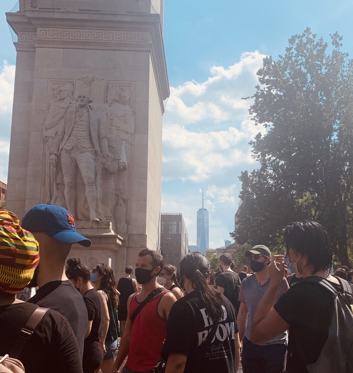GalacticPA's tweet photo. Life right now........#Rallyagainstracism #BLM #Protest #standup #Newyorkcity #Blacklivesmatter #Icantbreathe #policebrutality #outraged #Justiceforall #needstostop #GeorgeFloyd #sayhisname #Policereform https://t.co/RtjNd6i6TU