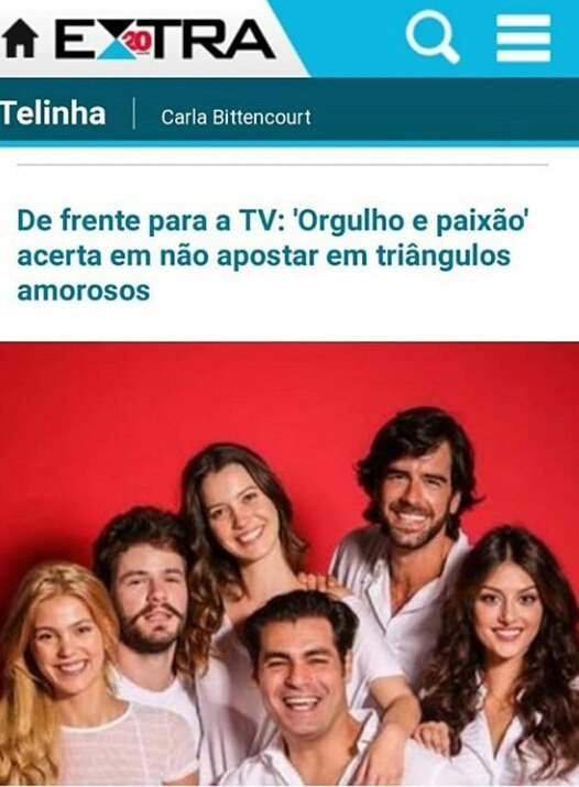 ForeverRocilia's tweet photo. Aproveitando que hoje é dia de #TBT e a caixa que amanhã é dia dos namorados relembrando essa matéria Linda do @jornalextra de #OrgulhoEPaixao ❤com #Rocilia #Darlisa #Jamilo https://t.co/ldxMC7Xpjk