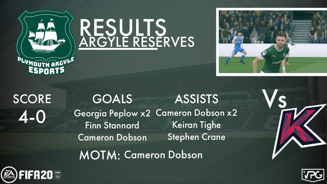 Plymouth Argyle eSports Reserves tweet media