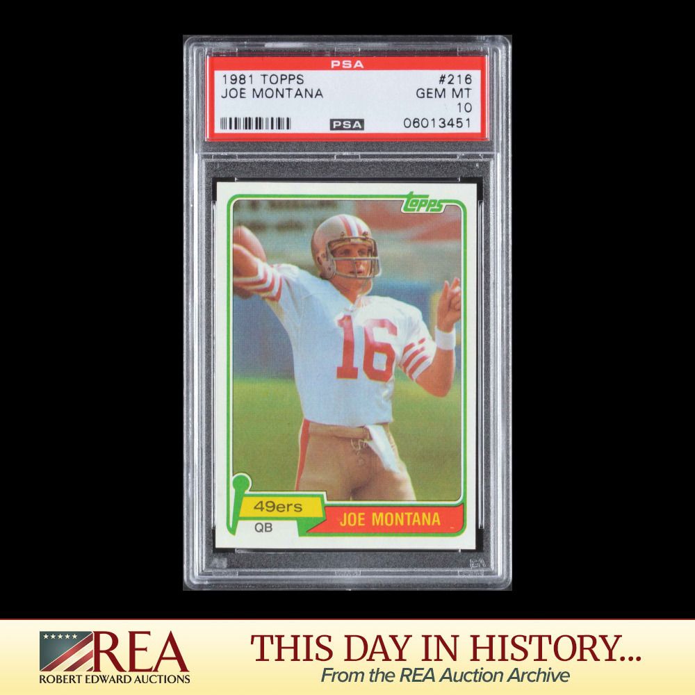 Happy Birthday to the Comeback Kid, Joe Montana who was born on this day in 1956 in New Eagle, PA. 