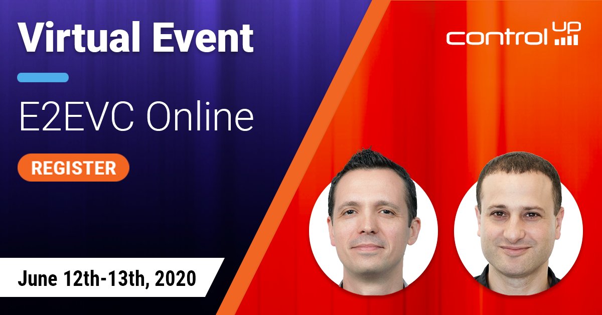 ControlUp's tweet photo. This weekend is @E2EVC VIRTUAL and @yavital and Eugene Kalayev have some killer sessions planned. Join us for:
#ControlUp session on Friday @ 10:15am CET
#ControlUpCommunity session on Saturday @ 3:50pm CET
See you there, virtually 😍
https://t.co/0nC6ctQuOm https://t.co/pLtckrbuJW