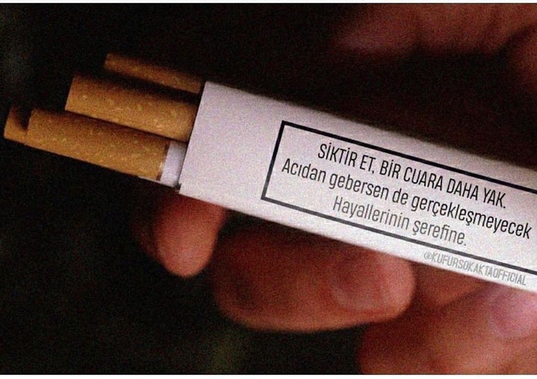 Hele bı cuara yak sonra bakarız