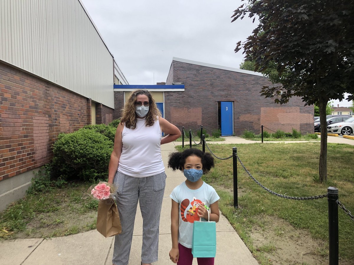 Connected with some of our Baldwin eagles this week!  Can you see the smiles under those masks?  ❤️