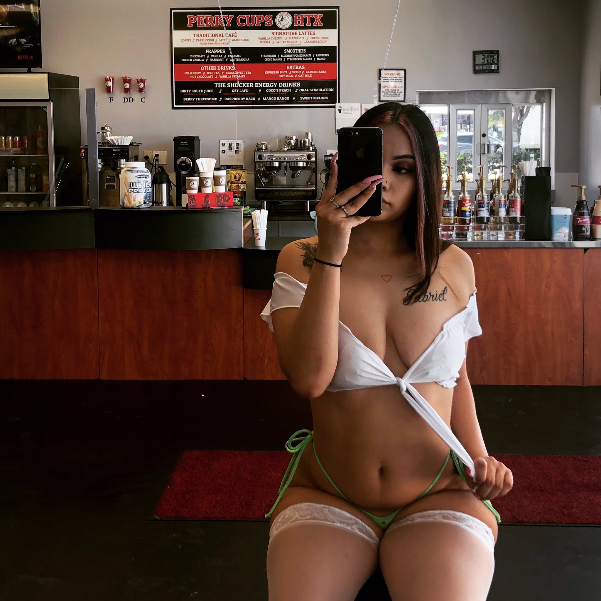 Hottest bikini barista