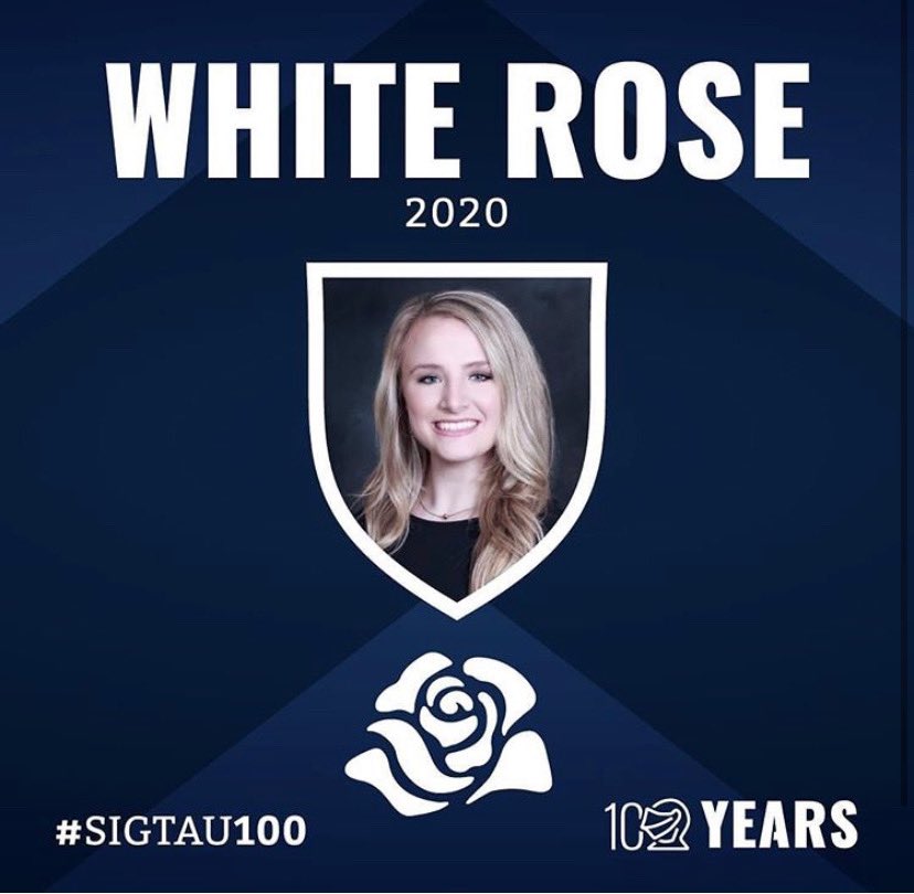 BIG congratulations to Stormy Stacks for receiving the 2020 National White Rose Scholarship! Thank you for all you do, it is truly an honor to have you represent us as our White Rose!