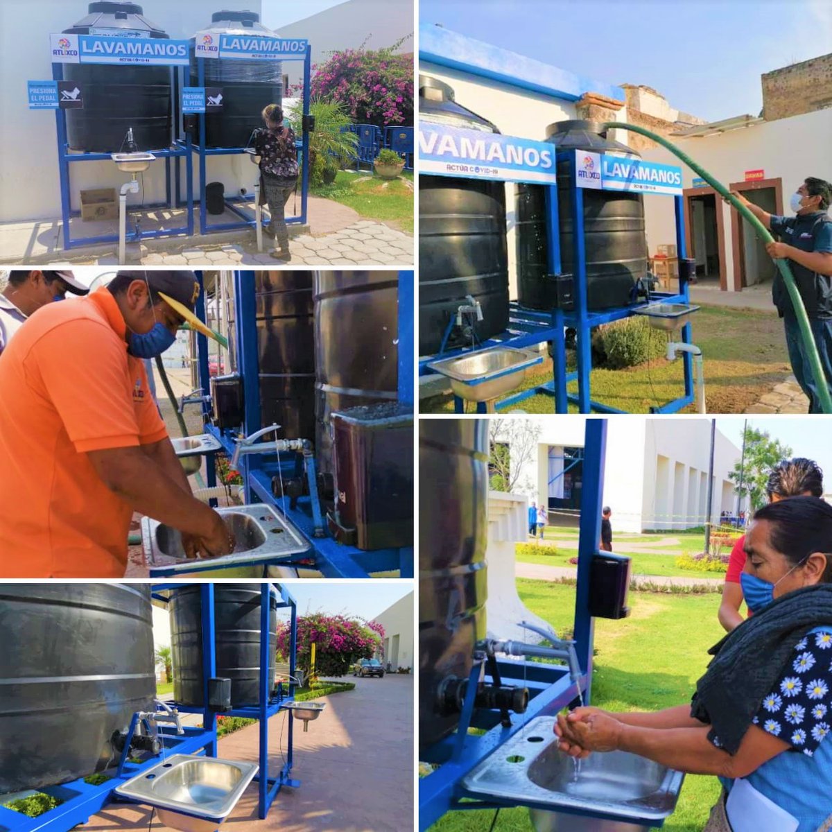 SOAPAMA's tweet photo. #LavamanosPorTuSalud
Nos sumamos a la iniciativa del @AtlixcoAyto en la instalación de los 25 lavamanos en nuestro municipio, monitoreando y abasteciéndolos de agua potable💧 .
¡Úsalos y cuídalos! https://t.co/cs2TeNdWh5