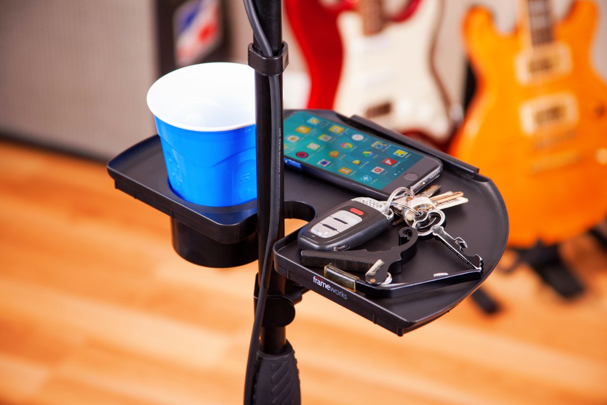 Our accessory trays have plenty of room for your side essentials and beverage of choice 😜