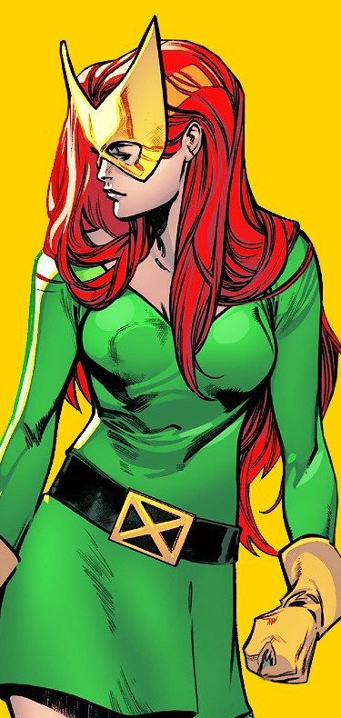 X-MEN Red >>>>>>>>>> Marvel girl Sorry guys but to me is very no sense jean  be wearing her classic green mini dress again #JustSaying