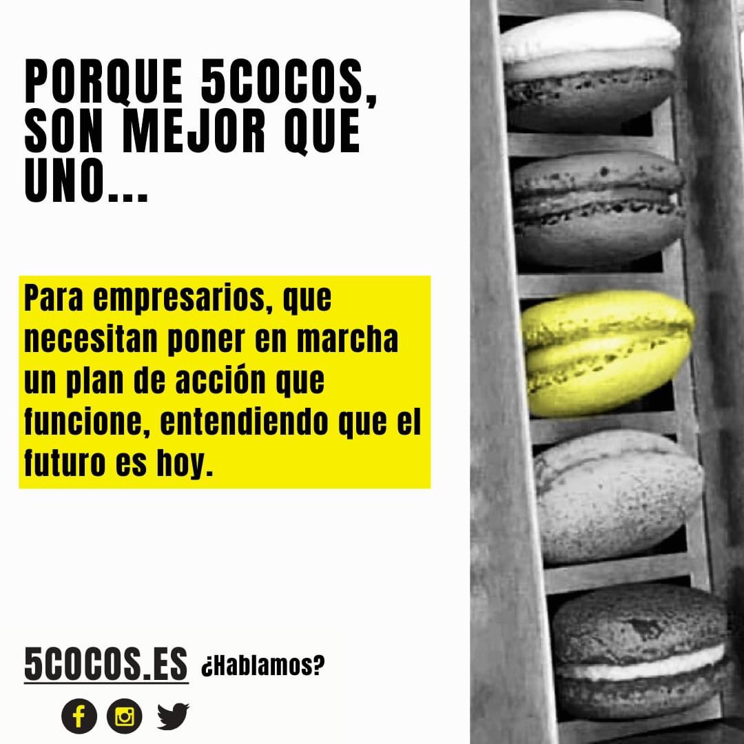 5cocos_es's tweet photo. Porque 5🧠C🧠O🧠C🧠O🧠S son mejor que uno. Deja que no lo comamos por ti y tu negocio.

Extra Life &amp; Start the Game https://t.co/I7TUXIjzrq

#agencia5cocos #disruptorescontalento #marketingdigital #agenciademarketing #redessociales #diseñodeinteriores #diseñografico https://t.co/Yd9VoA1wdp