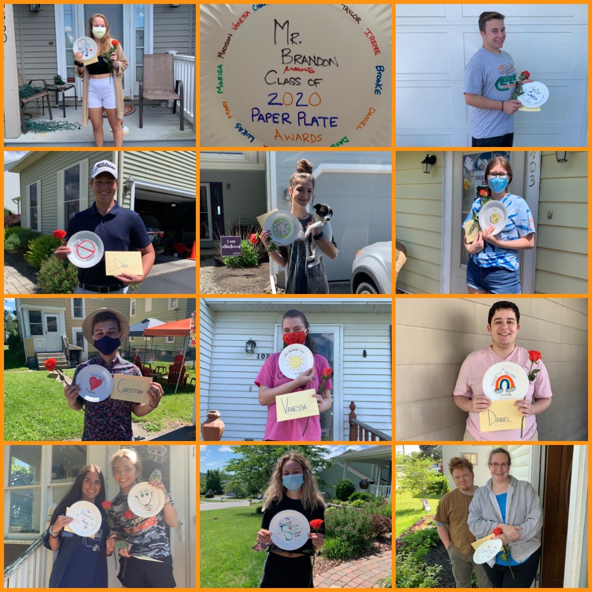 Today was a special treat as a teacher and a theatre director to visit my <a href="/SpartanStage/">Spartan Stage</a> seniors and celebrate all they brought to the <a href="/ESMSchoolDist/">ESM Central Schools</a> community on and off the stage. Thank you and Congratulations #Classof2020 <a href="/adamshatraw/">Adam</a> @GregAvellino