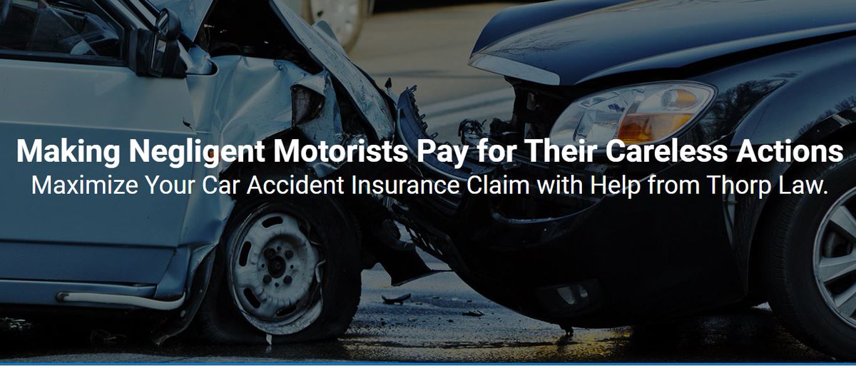 When you are injured in a car accident in Raleigh, you have the right to seek fair compensation from the negligent party that harmed you. thorplaw.com/personal-injur…