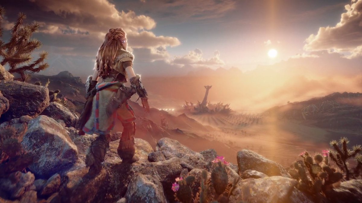 getFANDOM's tweet photo. Aloy returns for 'Horizon: Forbidden West' announced for #PS5  🏹 https://t.co/Y21V8uBA3W
