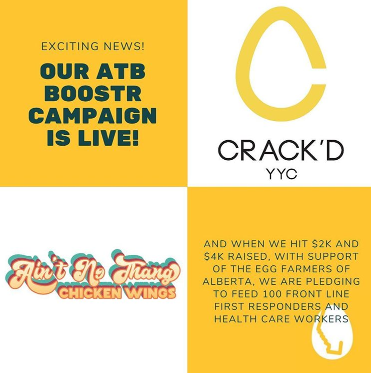 EFA_AB_eggs's tweet image. Thank your front line workers with a free meal!

@CrackdYYC will be feeding 100 front line First Responders and Health Care workers for every $2000 raised. Find out more here: linkin.bio/crackdyyc

#yyceats #yycnow #yycfoodtrucks #supportlocal #frontline #appreciation