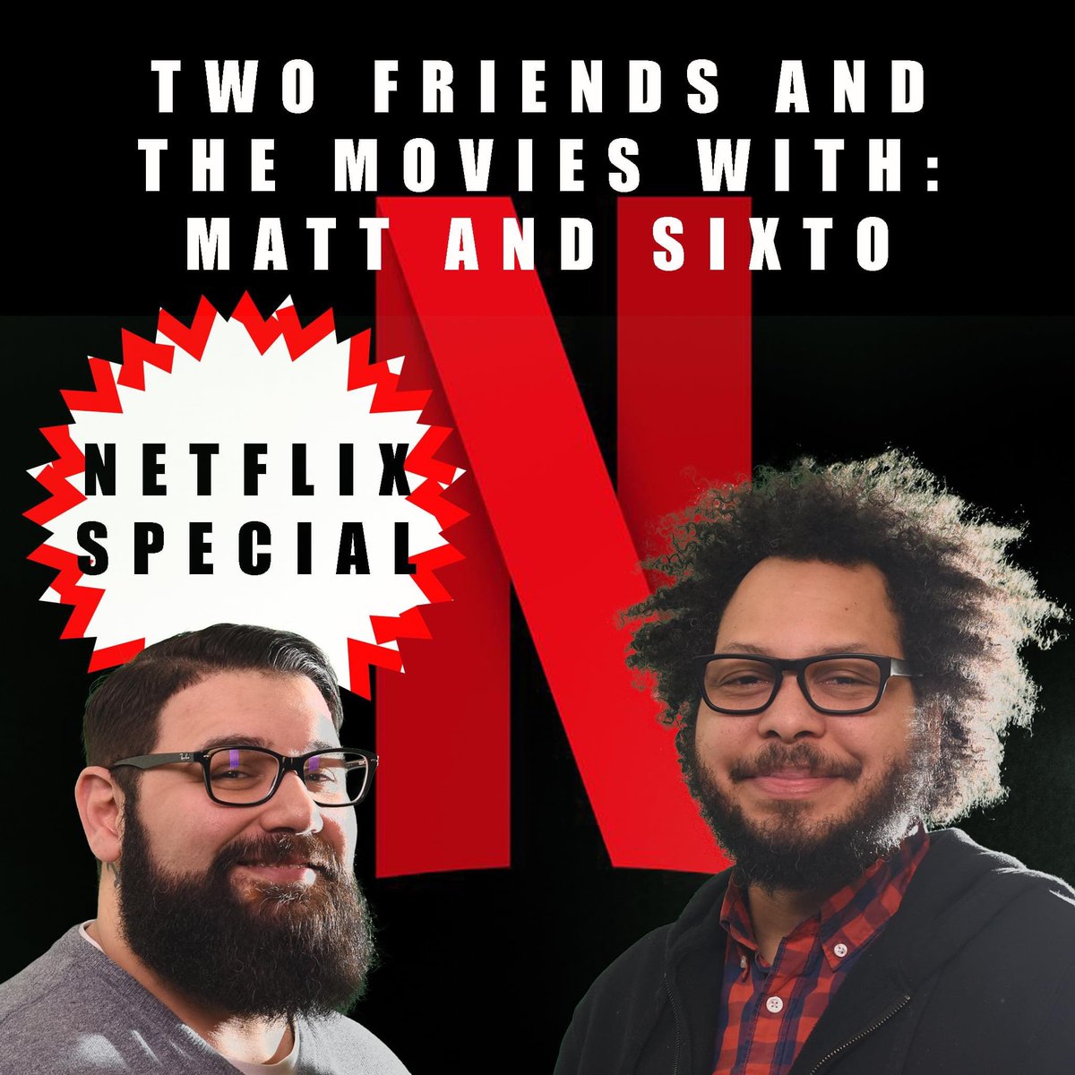 MattyLa's tweet image. New Podcast! Two Friends and The Movies with Matt and Sixto! #Netflix special! This week. #ExtractionNetflix #thewrongmissy #LoveBirdsNetflix #coffeeandkareem. soundcloud.com/mattandsixto/4… @Sixtiviris
