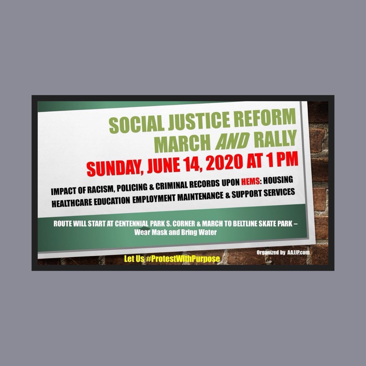 txtxatlanta's tweet image. All donations will go towards water and snacks. #ProtestWithPurpose #BLM #Protest #AtlantaProtest