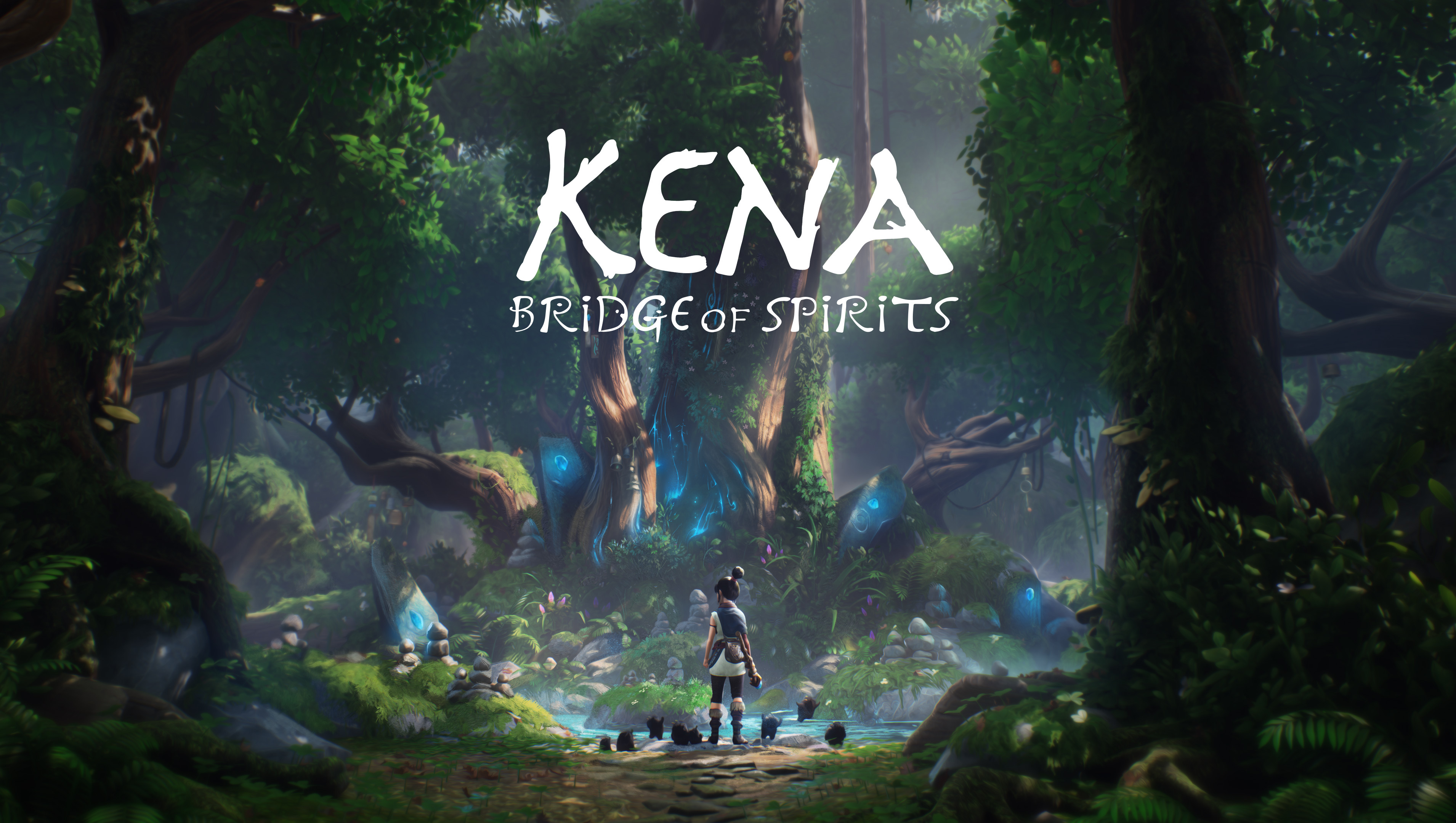 Kena: Bridge of Spirits, capa do jogo.