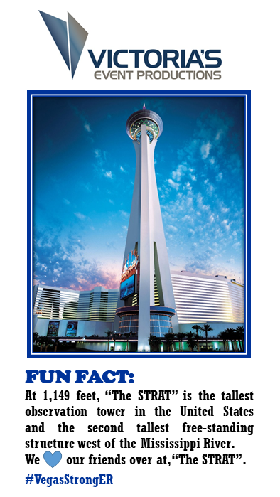 We Love Las Vegas!  #Strat #Partners #FunFacts #LasVegas