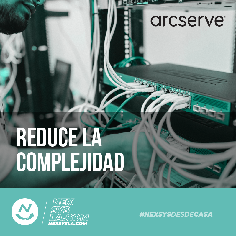 Nexsysla's tweet photo. Mejora tu experiencia navegando las infraestructuras modernas de TI, reduciendo su complejidad con #Arcserve. Conoce nuestro portafolio https://t.co/2lyYMoY0wp
Recuerda que estamos en #WhatspApp como #NexsysEnContacto https://t.co/8bWgF1HXsy https://t.co/jkLfCHTknT