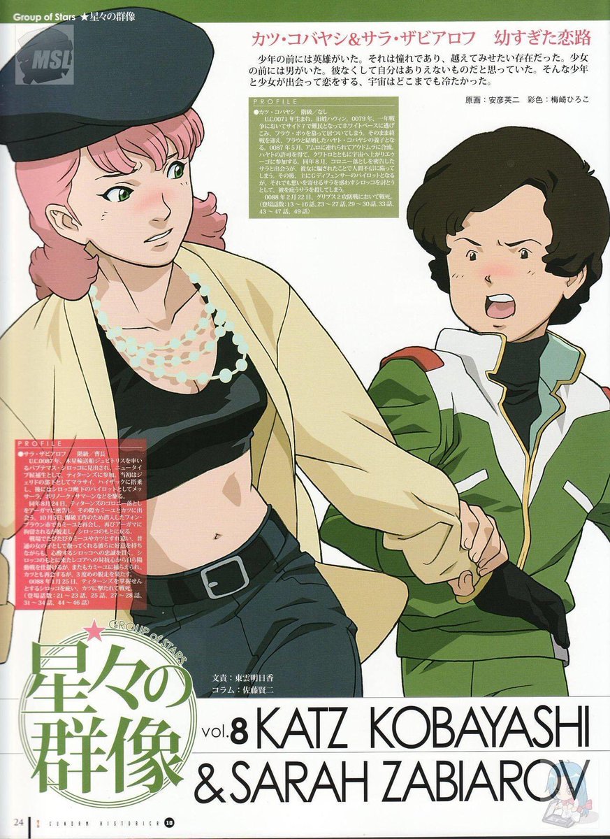 Modern character designs used in Zeta Gundam: New Translation