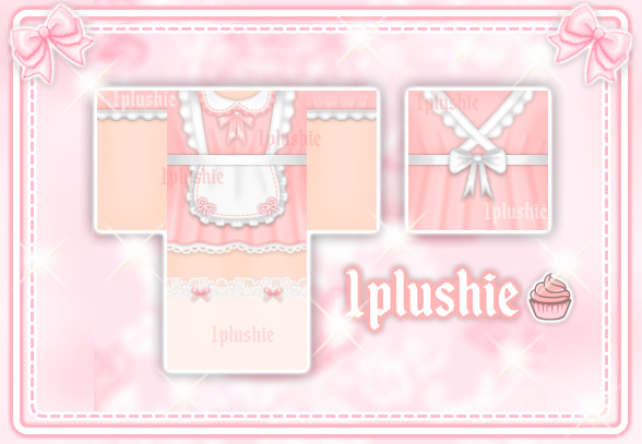 1plushie On Twitter Peachy Pink Cafe Uniform For Frenchrxses Bloxburg Cafe Available In Frenchrxses Fan Group ﾟ ﾟ Roblox Robloxdesigner Robloxdev Robloxclothing Robloxart Robloxdesign Https T Co A5jps83jd6