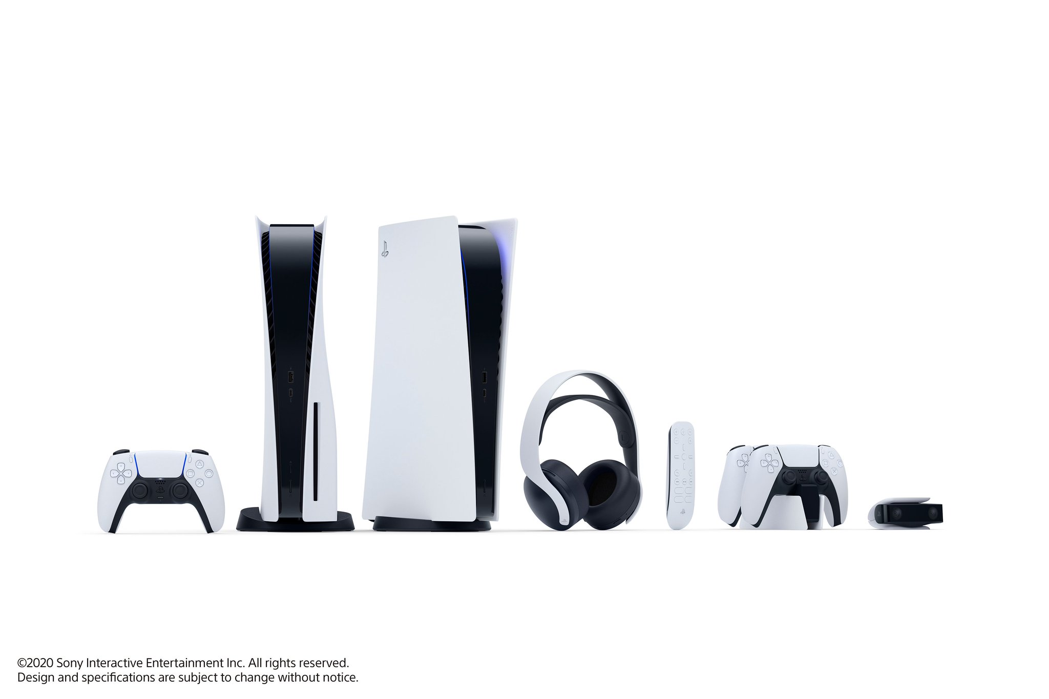 O novo visual do console PS5, que chega em breve. – PlayStation