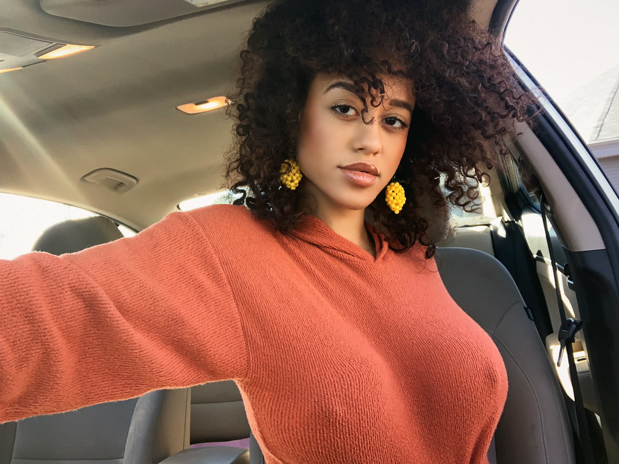 STORMI KNOCKERS on X: Car Selfie level 2000 😌 Stream my song “Black Man  Magic” . Who wants to be in the music video ? • #stormimaya #naturalhair  #curls #curlyhair #black #blackgirlmagic #