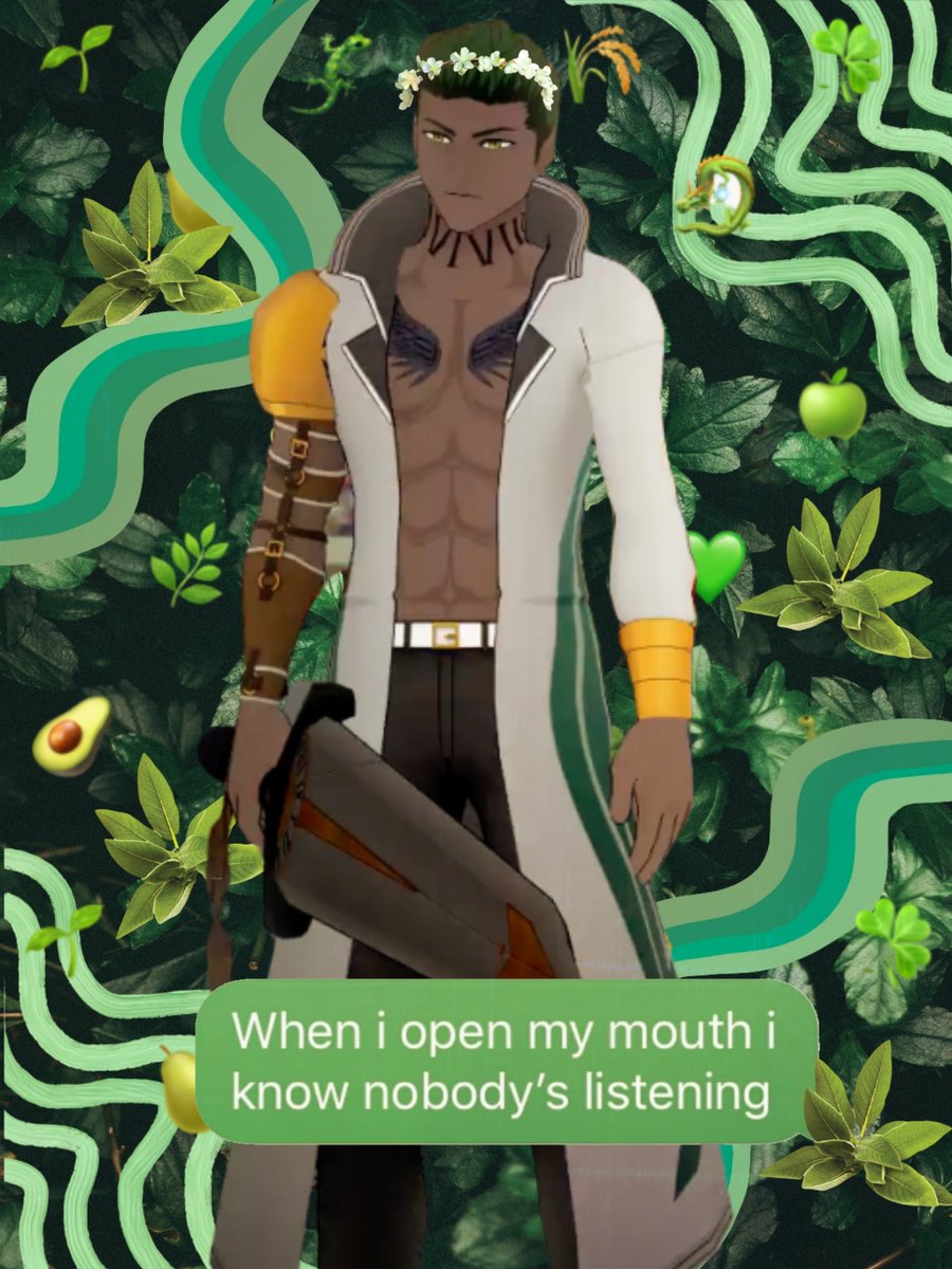 bananasandtuna's tweet photo. some #sageayana edits i made for the best sage stans around, @melcdiae and @nerdgasrnz. 🍃

tags: #rwby #roosterteeth #aesthetics #edit #teamsssn #sssn https://t.co/lMCI74gM0Z