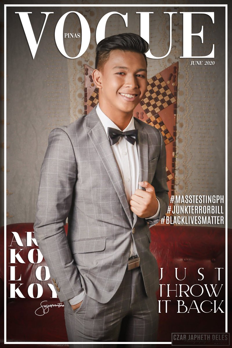 arkolokoy's tweet image. reused pics + mema = quaranthingz

📸: @czarjapheth Photography &amp;amp; Creatives

#VogueChallenge 
#MassTestingPH 
#JunkTerrorBill #BlackLivesMatter