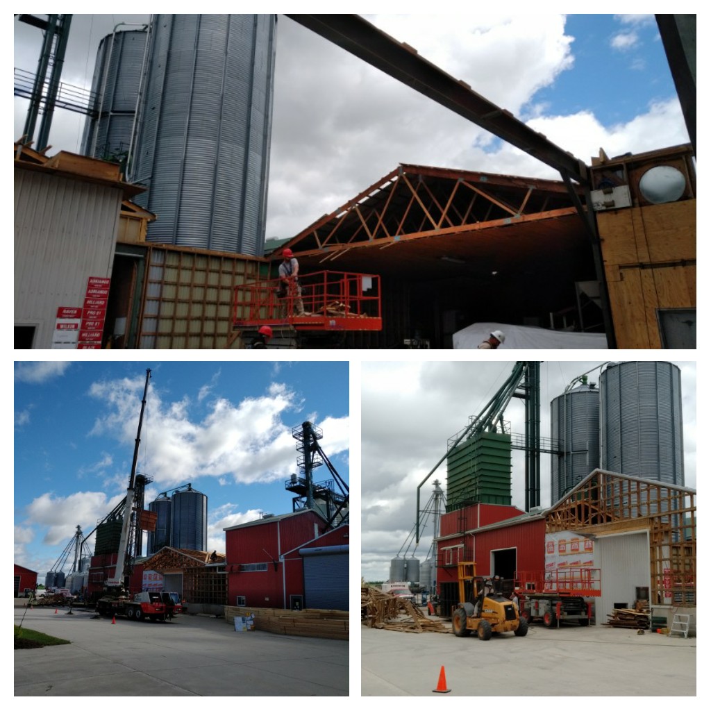 Ellen_Sparry's tweet photo. Phase 2; crane day! Off with the old to start the new section. #growingforyou @thewheatteam https://t.co/ecOMQqdPIx