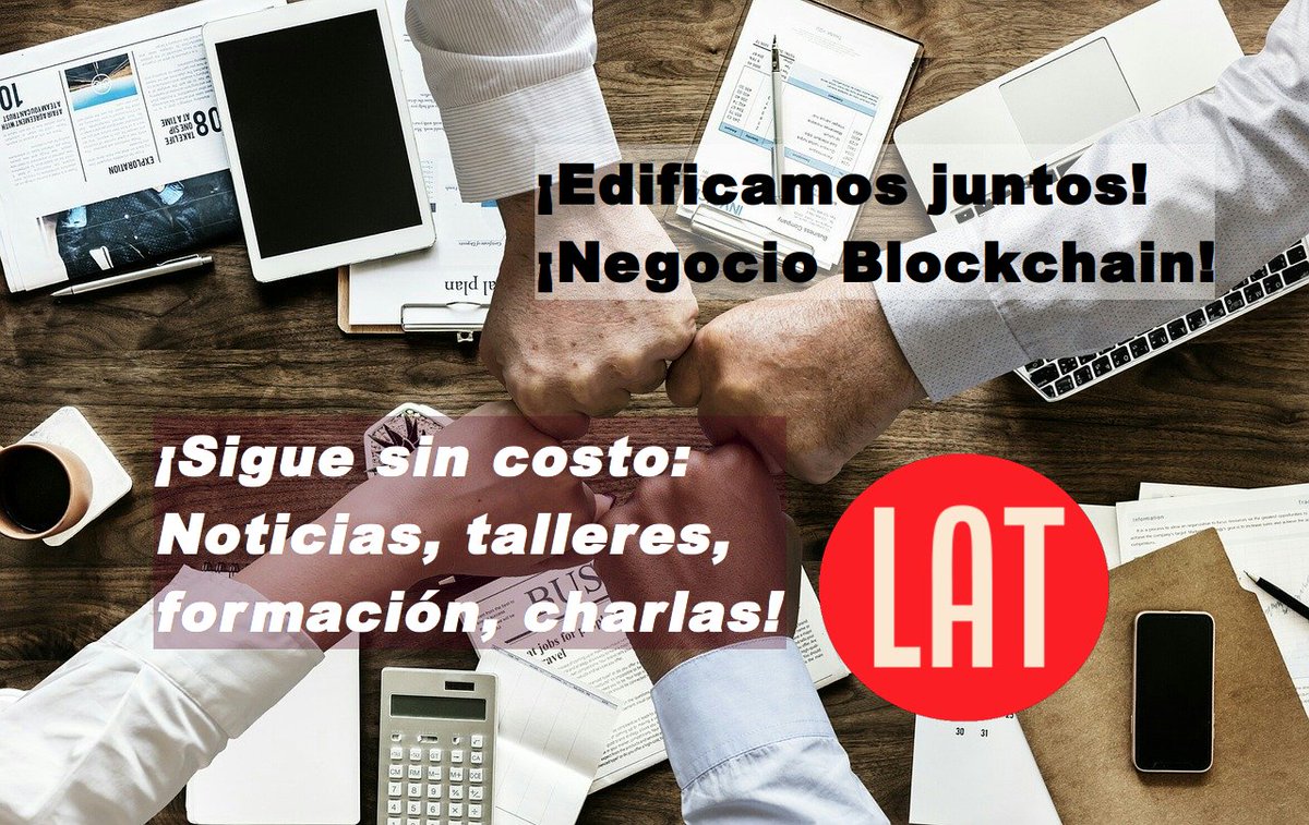 LAT_Blockchain's tweet photo. ¡Ingresa ya a #LatinaBlockchain! Con aliados de #negocio #Latinos, #USA, #Europa, #Asia, construimos #Comunidad para quienes #EDIFICAN #NegocioBlockchain! #Experiencia💪 Servicios: noticiero, talleres, seminarios (sinCosto), cursos y asesorías. NuevoCanal: https://t.co/Djk7vklxTz https://t.co/d9PmC9LosN