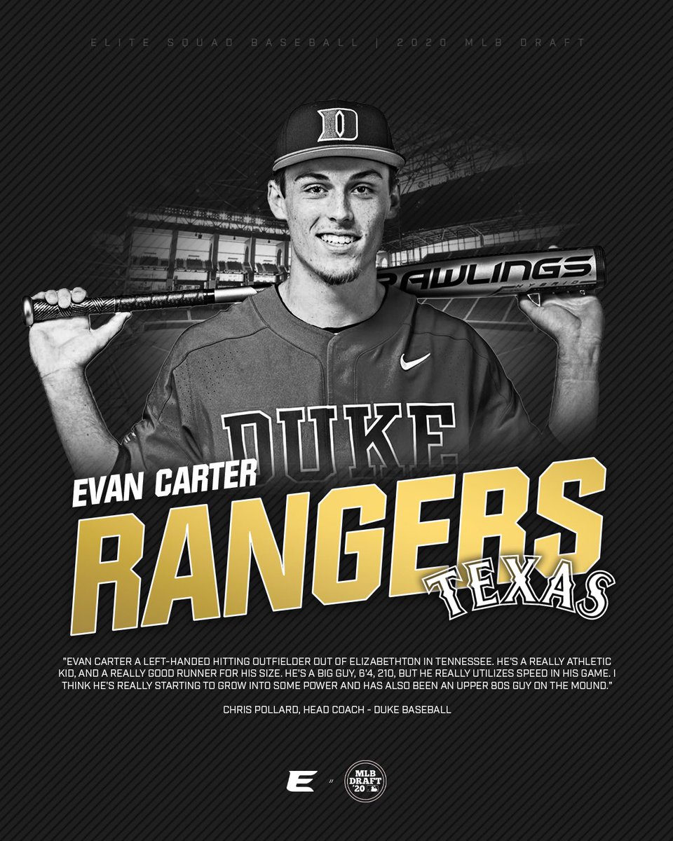 EliteSquad's tweet photo. Congrats to all three #SquadBoys that were selected in this years #MLBDraft!

Evan Carter ➡️ @Rangers 
Sammy Infante ➡️ @Nationals 
Coby Mayo ➡️ @Orioles https://t.co/WV24pWOWD1