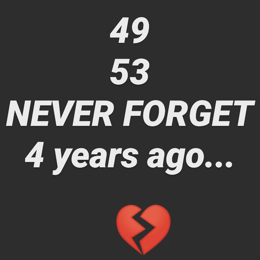 ybruzual's tweet photo. π Every night on June 11th I pause and think of what was to come June 12th. 49 gone, 53 injured + the first responders...my heart sinks and I close my eyes tightly and open them to the harsh reality. #PulseNightclub #NeverForget #CoryStrong https://t.co/pKfqJxwhVB
