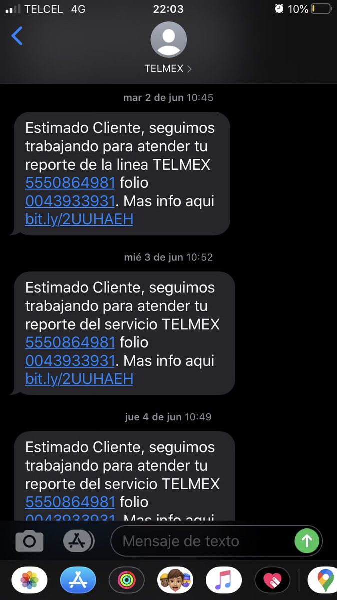 NavarroMarijose's tweet photo. @Telmex estoy muy molesta con el servicio, tengo más de un mes que pedí el cambio de domicilio, hasta la fecha la línea no a quedado instalada y solo me dan largas 😤 ya hasta me mandaron un mensaje que la línea ya está funcionando correctamente Y NO ES CIERTO, parece burla!!! https://t.co/9UPZeJ1UBl